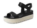Туфли SOREL Cameron Flatform Sandal, Black/Chalk - фото 7