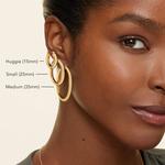 Маленькие идеальные серьги-кольца 3 мм Brilliant Earth - фото 4