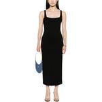 Платье-макси с вырезом sweetheart Helmut Lang, черный - фото 4