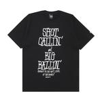 Футболка Stussy Shot Callin' And Big Ballin' 'Black', черный - фото