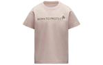 Детская футболка Moncler, розовый - фото