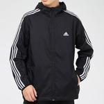Куртка adidas Men's Sport Windbreaker Jacket Black, черный - фото 3