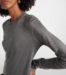 Платье макси из джерси Toteme, Grey Melange - фото 5