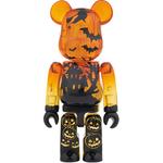 HALLOWEEN 2014 Halloween Transparent Orange Hang Tag Box 100% BE@RBRICK - фото