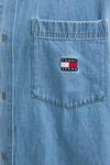 Джинсовая рубашка Tommy Jeans, синий - фото 5
