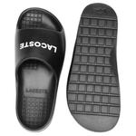 Шлепанцы мужские черные Lacoste - фото 4