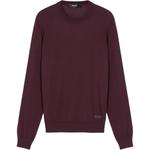 Crew neck Sweater VERSACE, красный - фото 3