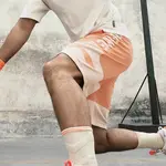 Badfive Спортивные шорты мужские Sunset Orange Moonlight Grey Lining, оранжевый - фото 3