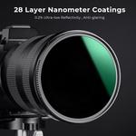 Фильтр K&F Concept Nano-X Pro Green ND Filter (105mm, 10-Stop) - фото 5