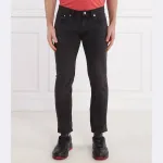 Джинсы Zane очень узкого кроя Hugo, черный - фото