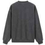 Свитшот унисекс GAP, черный серый - фото 3