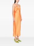 НИКОГДА НЕ ОДЕТ ПОЛНОСТЬЮ Платье Каэтана NEVER FULLY DRESSED, оранжевый - фото 3