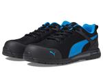Кроссовки PUMA Safety Levity Knit Low ASTM EH, черный/синий - фото 4