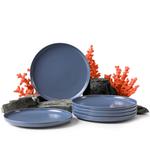Набор тарелок KONSIMO, 27x2,5x27 см, синий - фото