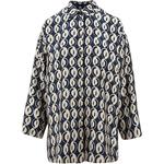 Max Mara All Over Patterned Reversible Shirt MaxMara, синий - фото 3