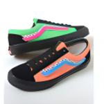 Кроссовки Vans Old Skool Skateboard Shoes Unisex Low-Top Orange/Black Green - фото 2