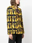 Блейзер с принтом La DoubleJ, желтый - фото 3