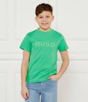 Футболки Regular fit Hugo Kids, зеленый - фото