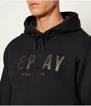 Толстовка Regular fit Replay, черный - фото 4