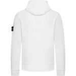 Compass Patch Drawstring Hoodie STONE ISLAND, белый - фото 4