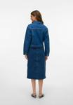 Джинсовая юбка Vero Moda, цвет Dark Blue Denim - фото 3