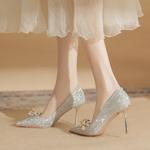 Ainer cat High Heels 8cm Women's Ainer-cat, серебряный - фото 6