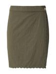 Юбка VILA VIFERNANDA, оливковый - фото