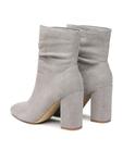 Ботильоны на блочном каблуке DeeZee, серый - фото 3