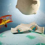 Сабо Native Shoes с рисунком, белый - фото 32