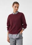 Свитер COMMA, бордовый - фото 2