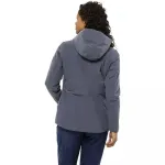 Куртка Jack Wolfskin Snowy Park, серый - фото 2