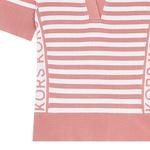 MICHAEL KORS Женский топ кроп розовый/белый - фото 5