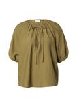 Блуза VILA VICLO, оливковый - фото