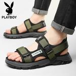 Пляжные сандалии мужские Playboy, черный - фото 5