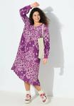 Платье Ulla Popken Day dress, Pale Plum/Purple - фото 2