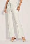 Брюки MADELEINE Trousers, Wool White/White - фото
