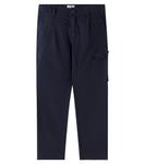 Хлопковые брюки-чинос C.P. Company Kids, Total Eclipse Blue - фото