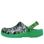 Сандалии classic clog 'minecraft black green' Crocs, черный - фото