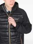 Стеганая куртка с капюшоном BOSS, черный - фото 4