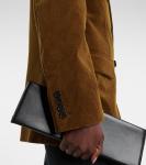 Хлопковый вельветовый блейзер Saint Laurent, Cognac - фото 5