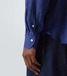 Льняная рубашка Rubinacci, синий - фото 6