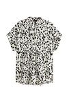 Блуза New Look DALMATIAN PRINT V-NECK, White Pattern/White - фото 5