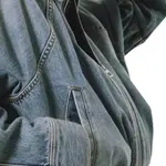 Куртка-бомбер 'Washed Denim' LOEWE, синий - фото 7