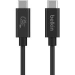 Кабель USB-C Belkin Connect 240W USB4 USB-C Cable (6.6') INZ004BT2MBK - фото 2