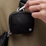 Lululemon Нейлоновая сумка через плечо, унисекс черная Regular, Black - фото 5