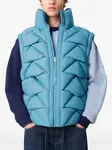 Стеганый жилет Axel Arigato, синий - фото 3