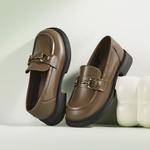 Лоферы женские Hotwind, хаки - фото 13