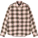 Рубашка FW25 JUNE PLAID Unisex Stussy, розовый - фото