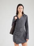 Платье-рубашка WEEKDAY, темно-серый - фото 3