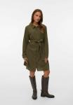 Платье Vero Moda Curve VMCELLY, Grape Leaf/Dark Green - фото 2